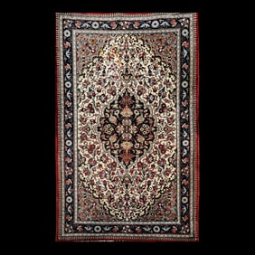 Late 20th Century Isfahan Rug