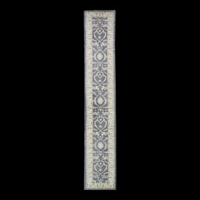 Modern Turkish Oushak Rug 3'1" x 17'6"