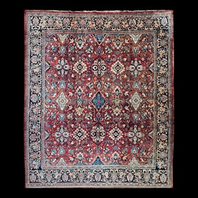 Mid 20th Century Mahal Sultanabad Rug
