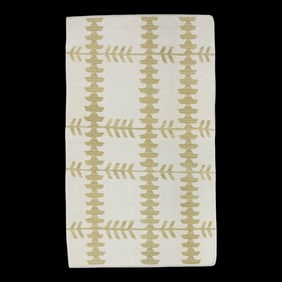 Handmade Modern Kilim Rug 2'10" X 4'8"