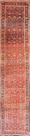 Antique Persian Kurdish Bijar Runner