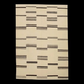 Early 21st Century Handmade Modern Kilim Rug 8'4 X 11'11