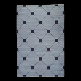 Early 21st Century Handmade Modern Kilim Rug 10' X 14'7