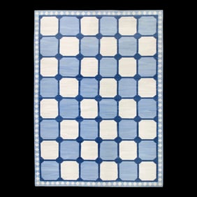 Early 21st Century Handmade Modern Kilim Rug 10' X 14'4