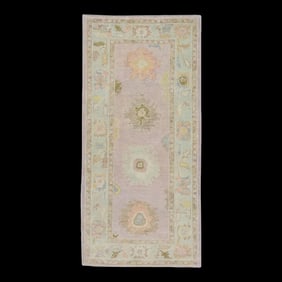 Modern Turkish Oushak Rug 2'11" x 6'1"