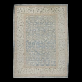 Modern Turkish Oushak Rug 10'6" x 13'11"