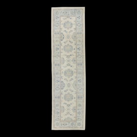 Modern Turkish Oushak Rug 3'11" x 14'8"