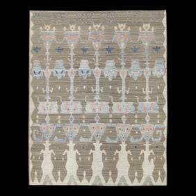Early 21st Century Handmade Modern Kilim Rug 9'8 X 12'