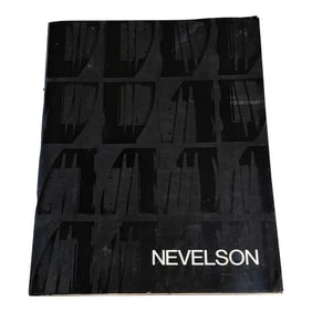 Louise Nevelson Inscribed & Signed Pace Catalog & Print, Nightsphere-Light, 1969