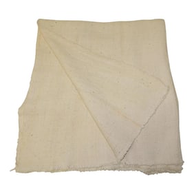 Vintage Tone on Tone Natural African Mudcloth Artisanal Textile Panel