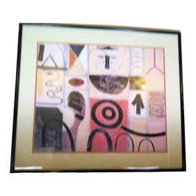Adolph Gottlieb Modern Art Off Set Lithograph