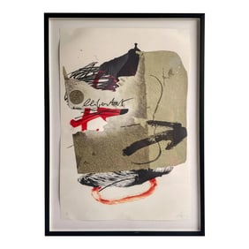Antoni Tapies Arrow,138/300, 1988