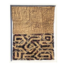 Vintage Mid Century Original Mudcloth Textile