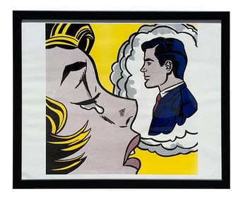 Late 20th Century After Roy Lichtenstein "Thinking of Him"