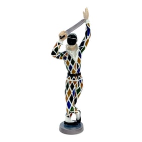Bing & Gr√∂ndahl "Harlequin with Sword", Designed by Ebbe Sadolin