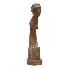 Early 20th Century Carved Wood Sculpture