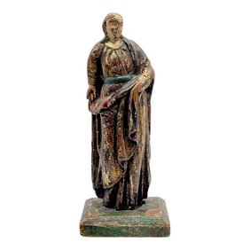 18th Century Italian Baroque Santos Figure