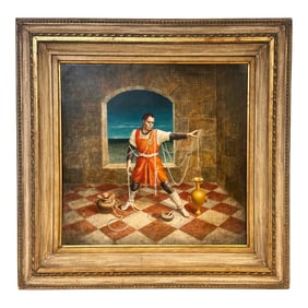 Game of Thrones' Style Surrealist Interior Portrait by Bruce Winston Hafley