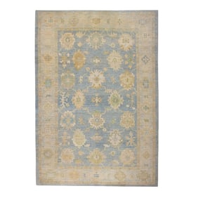 Modern Turkish Oushak Rug 11'6" x 17'
