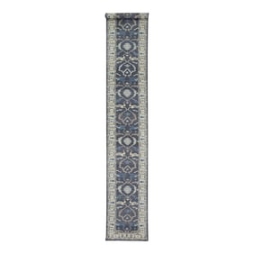 Modern Turkish Oushak Rug 3'2" x 21'5"