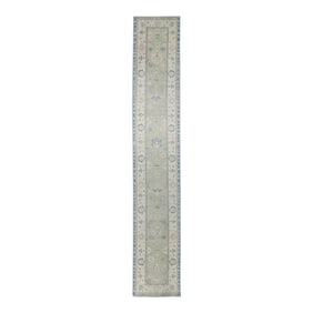 Modern Turkish Oushak Rug 2'9" x 16'1"