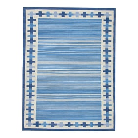 Handmade Modern Kilim Rug 8' X 10'6"
