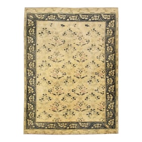 Vintage Turkish Rug 4'2" x 5'7"