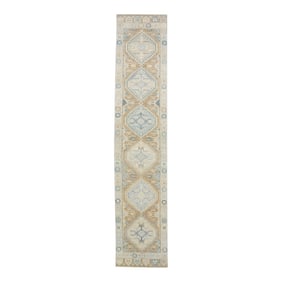 Modern Turkish Oushak Rug 2'10" x 14'4"