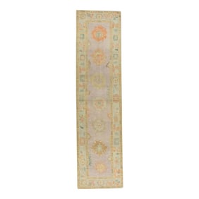 Modern Turkish Oushak Rug 2'10" x 11'1"