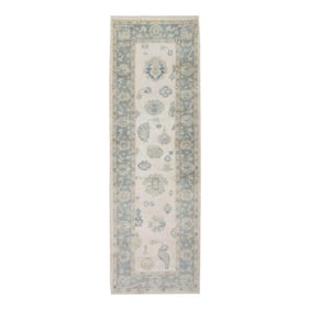 Modern Turkish Oushak Rug 2'11" x 9'2"