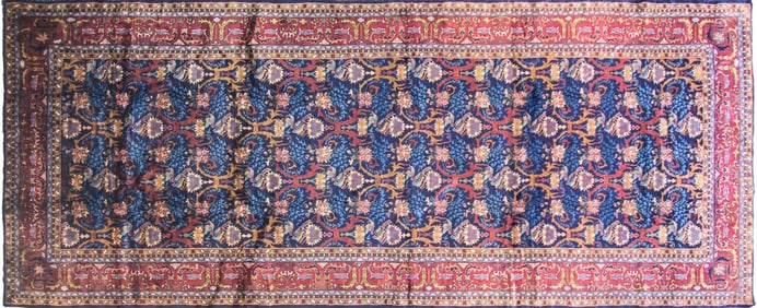 Early 20th Century Agra Gallery-Size Rug- 6‚Ä≤11‚Ä≥ √ó