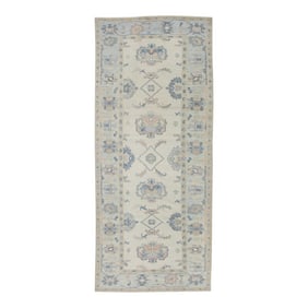 Modern Turkish Oushak Rug 5'6" x 12'5"