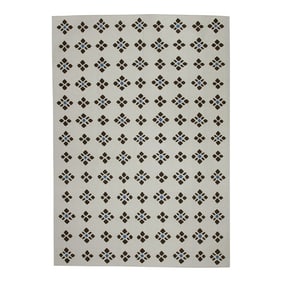 Early 21st Century Beige and Brown Geometric Design Handmade Modern Kilim Rug 9'3" X 12'6"