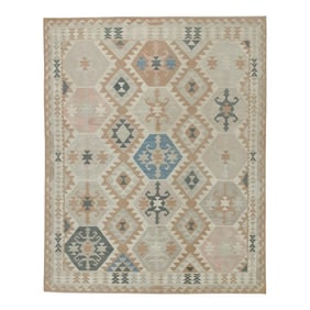 Handmade Modern Kilim Rug 8'2" X 10'2"