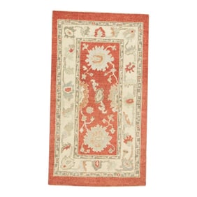 Modern Turkish Oushak Rug 2'10" x 5'