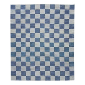 Early 21st Century Handmade Modern Kilim Rug 8'8 X 10'4