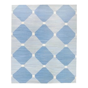 Early 21st Century Handmade Modern Kilim Rug 9'3 X 11'4