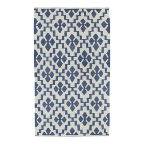 Handmade Modern Kilim Rug 2'11" X 5'