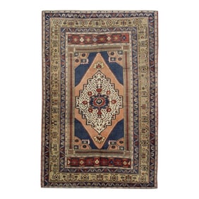 Vintage Turkish Rug 4'4" x 6'9"