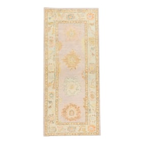Modern Turkish Oushak Rug 2'10" x 6'5"