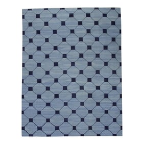 Early 21st Century Handmade Modern Kilim Rug 9'2 X 12'5