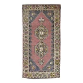 Vintage Turkish Rug 3'9" x 7'4"