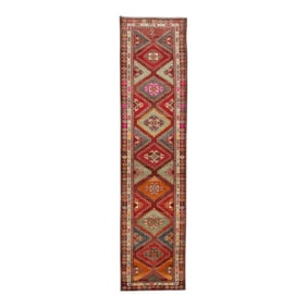 Vintage Turkish Rug 2'11" x 11'11"