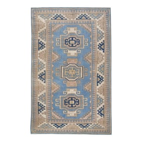 Vintage Turkish Rug 4'4" x 6'9"