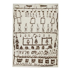Early 21st Century Modern Handmade Tulu Rug 12' X 15'10
