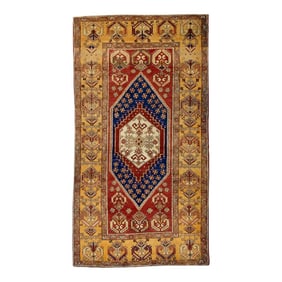 Vintage Turkish Rug 3'7" x 6'5"