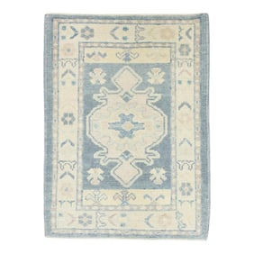 Modern Turkish Oushak Rug 2'3" x 3'
