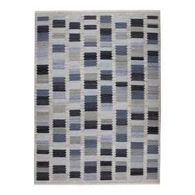 Early 21st Century Handmade Modern Kilim Rug 9' X 12'3