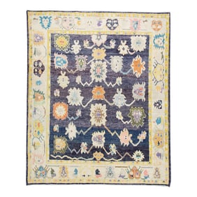 Modern Turkish Oushak Rug 8'3" x 10'