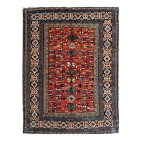 Early 20th Century Caucasian Shirvan Rug